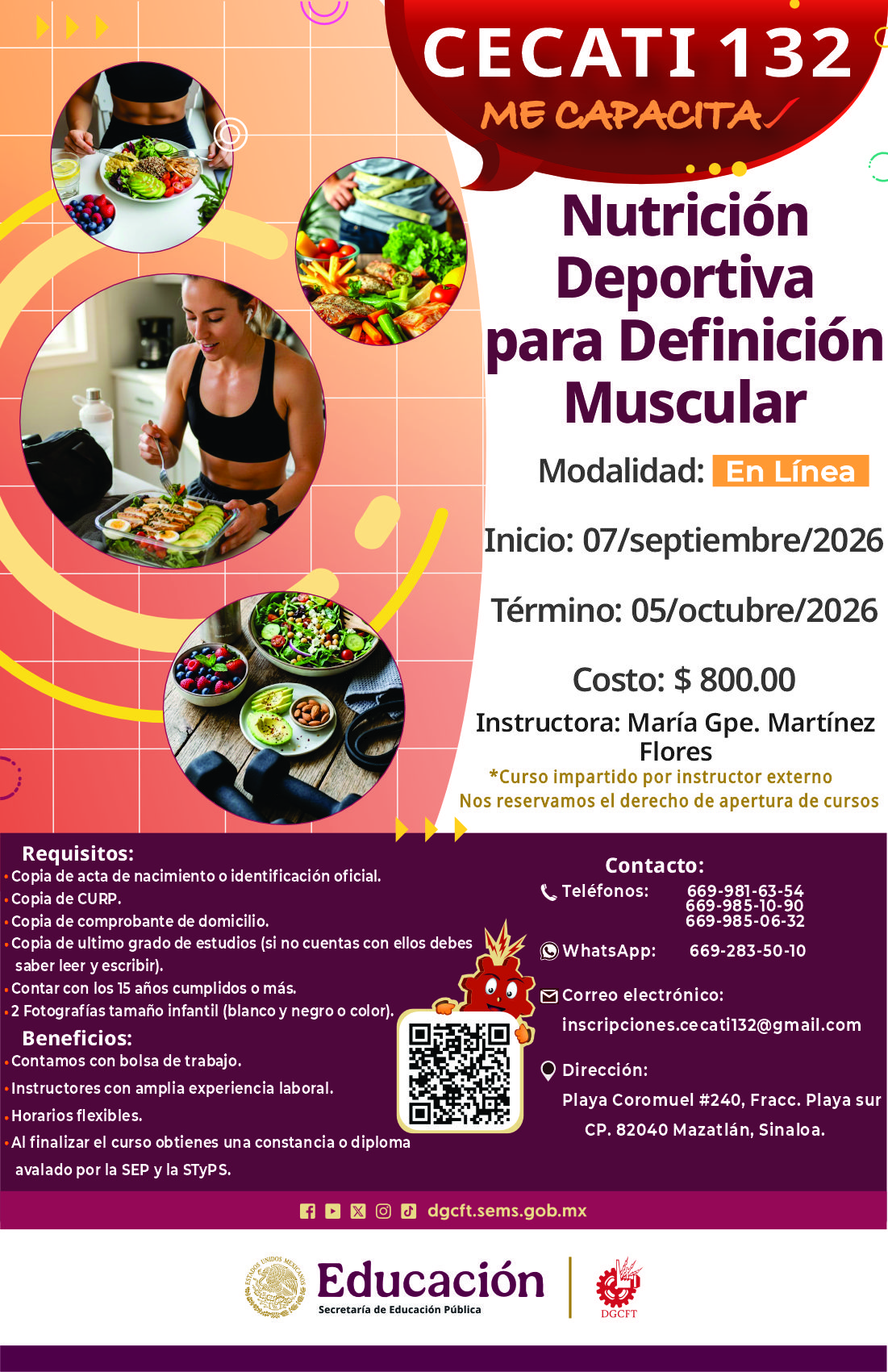 Nutrición Deportiva para Definición Muscular