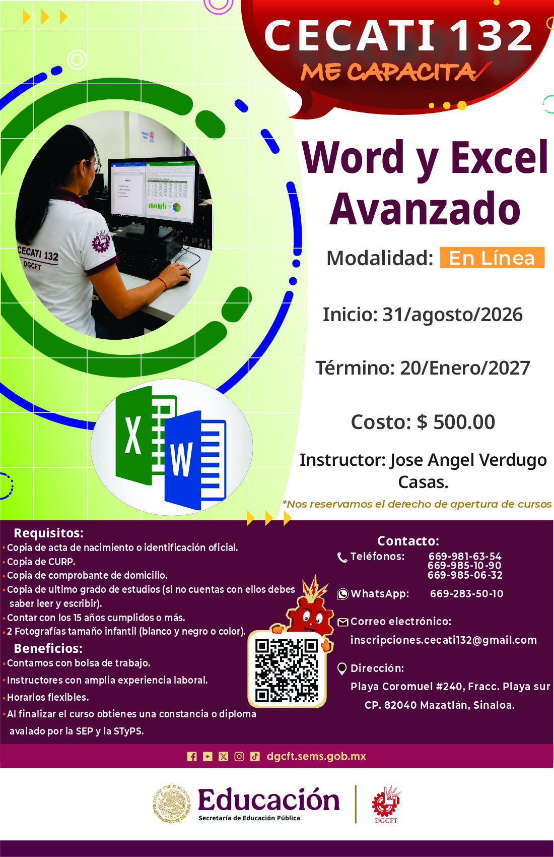 Word y Excel Avanzado