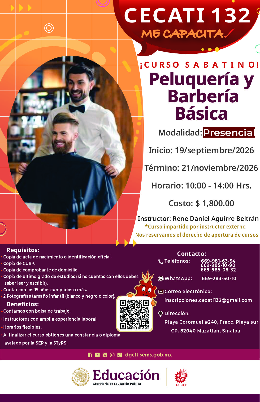 Peluquería y Barbería Básica