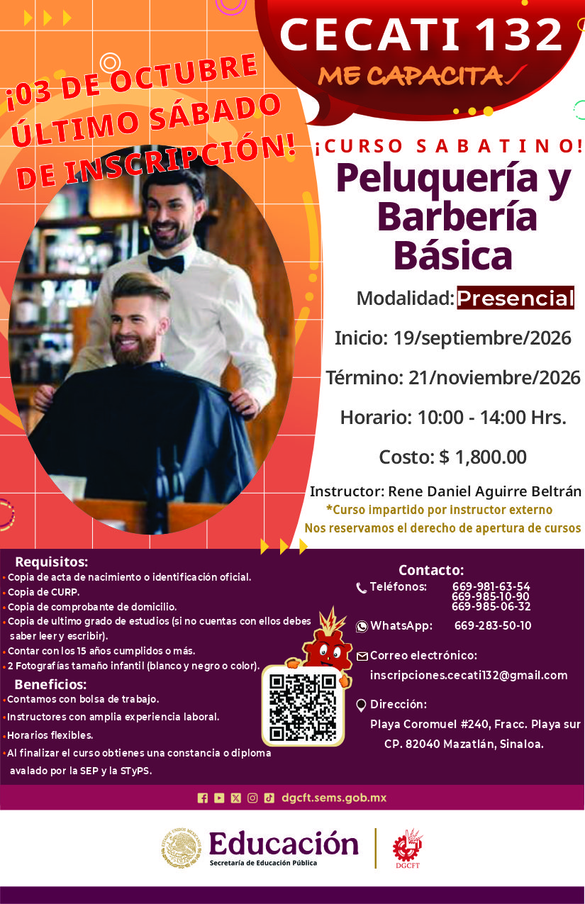 Peluquería y Barbería Básica