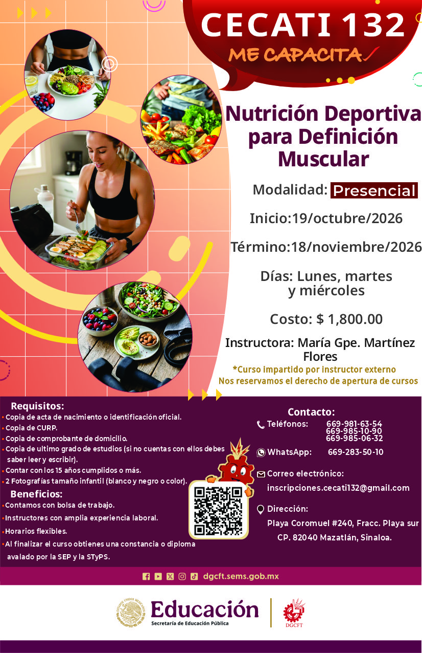 Nutrición Deportiva para Definición Muscular