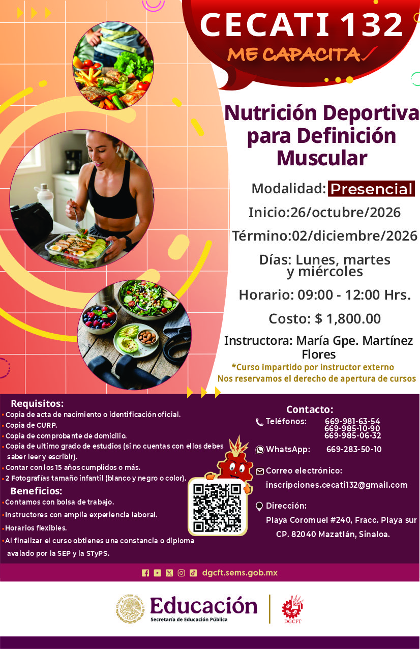 Nutrición Deportiva para Definición Muscular
