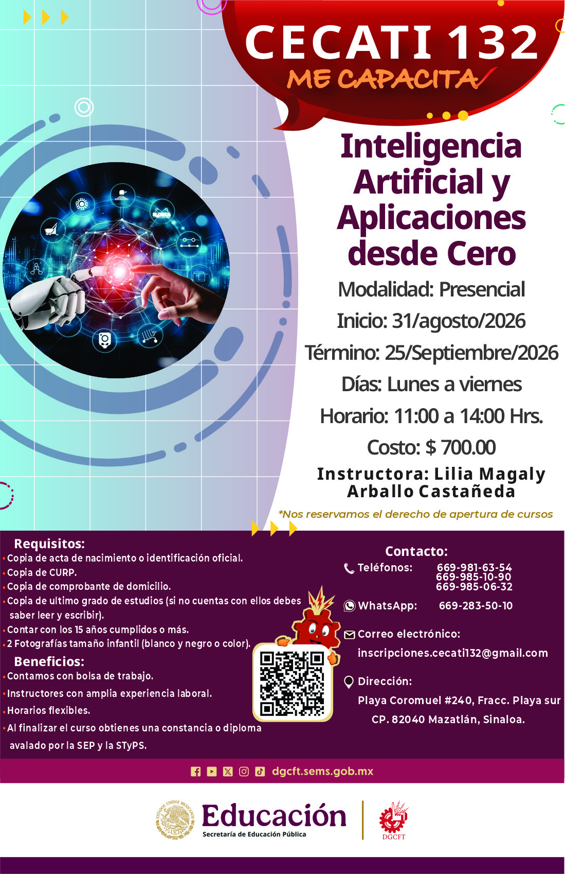Inteligencia Artificial y Aplicaciones desde Cero (Presencial)