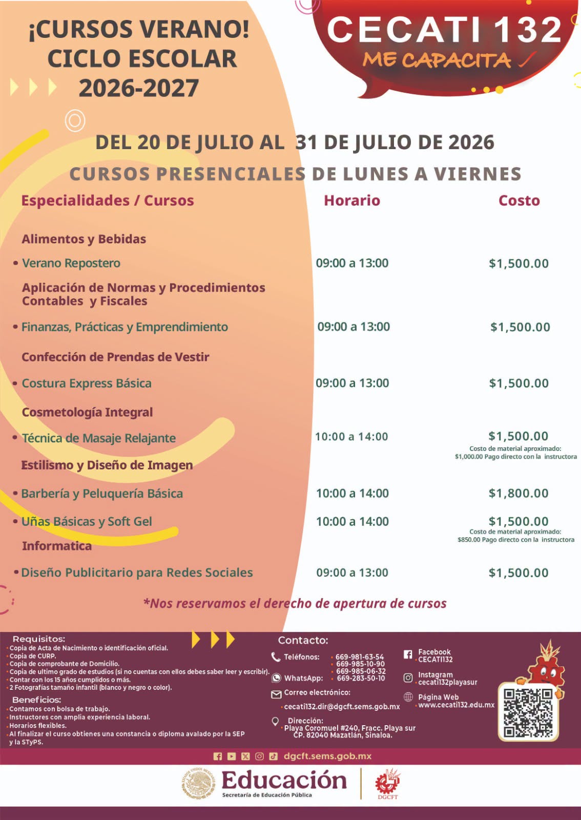 Cursos Verano