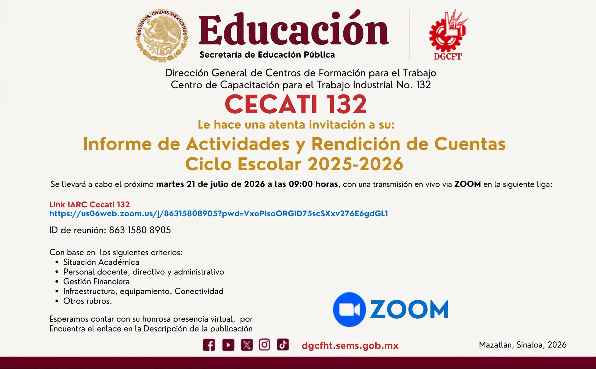 Rendici�n de Cuentas